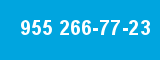 955 266-77-23